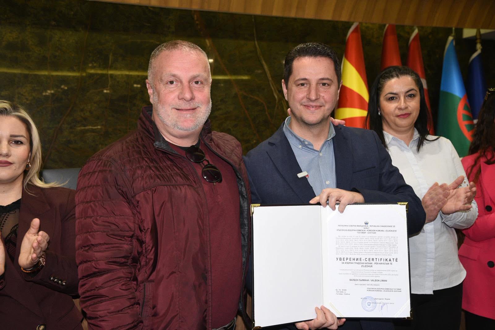 Valbon Limani pranon mandatin: “Besimi i qytetarëve është obligim moral për katër vitet e ardhshme”