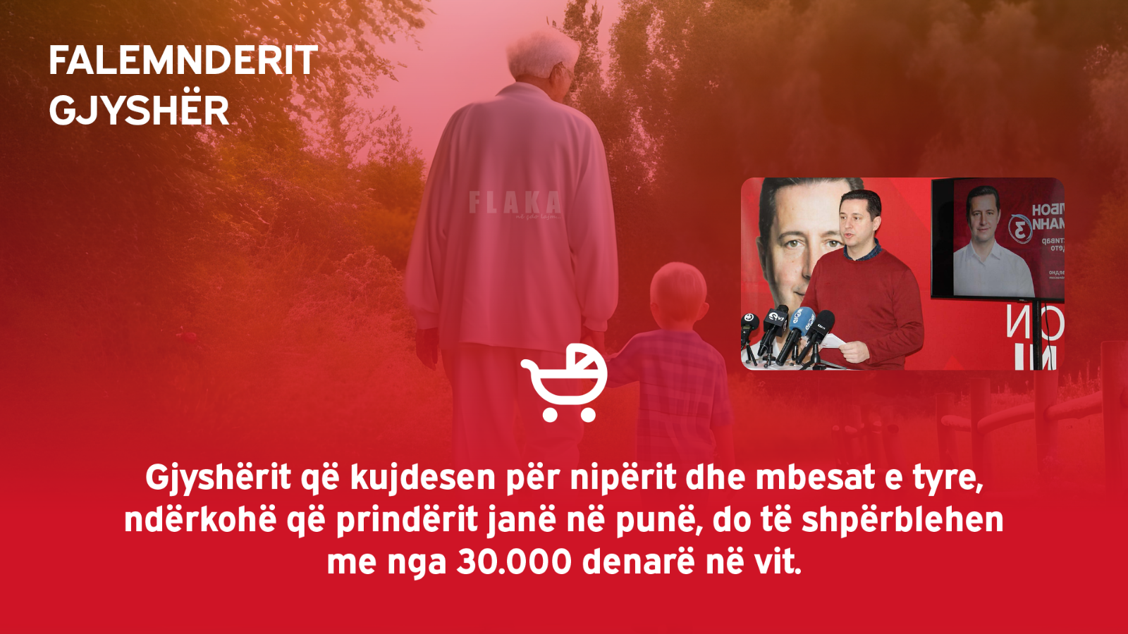 Valbon Limani: 30.000 denarë në vit për gjyshërit që kujdesen për nipërit dhe mbesat