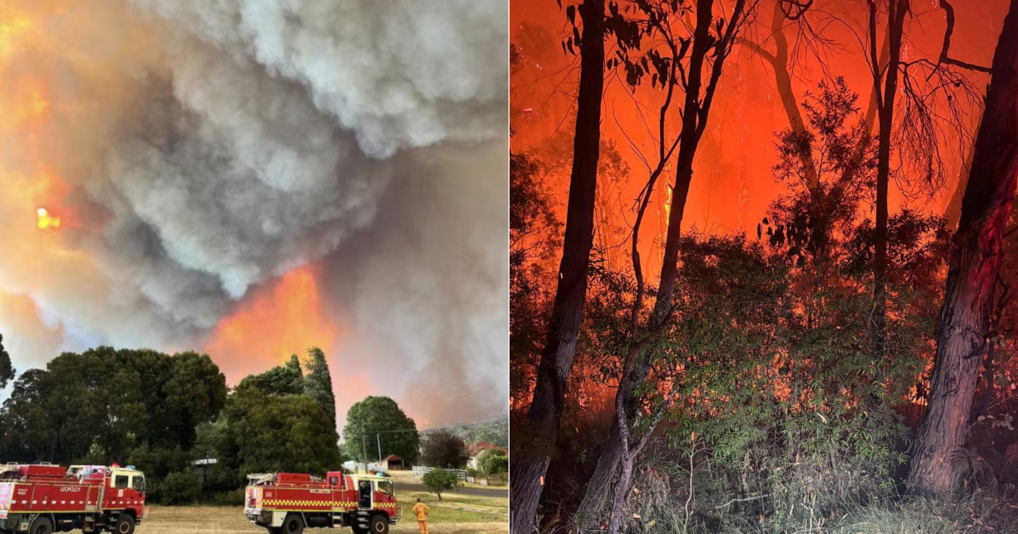 Valë rekord të nxehti përfshin Australinë juglindore  shpërthejnë zjarre