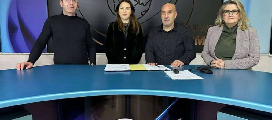 Instituti për Krime Lufte në Kosovë në vizitë në Televizionin Globi