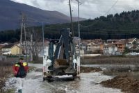 Gjendje e rënduar nga reshjet në rajonin e Gostivarit, ekipet në terren