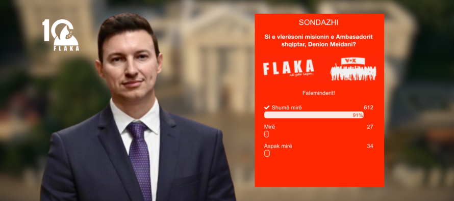 Meidani: “Ka disa që janë mërzitur…” – komenton sondazhin e Gazetës Flaka