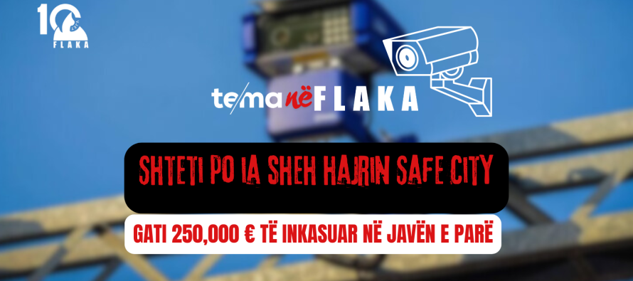 Shteti po ia sheh hajrin “Safe City”: 4,991 gjoba dhe gati 250,000 € të inkasuar në javën e parë