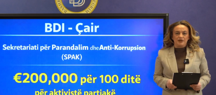 BDI-Çair themelon Sekretariatin Anti-Korrupsion “SPAK”: “Jo spektakël, por veprim”