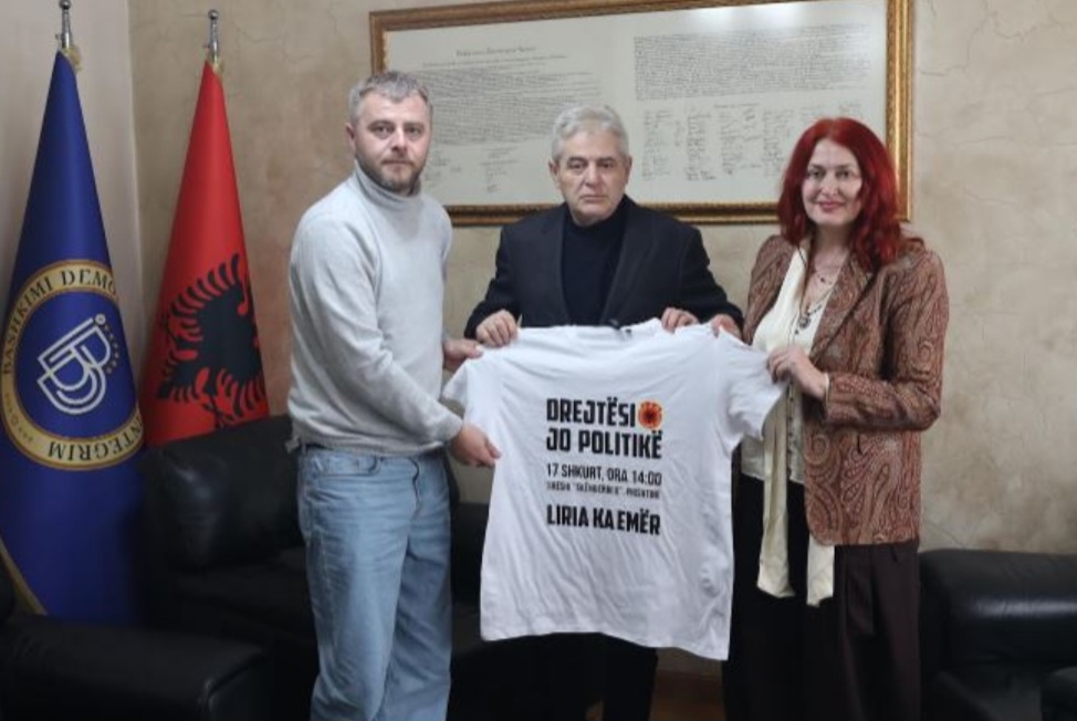 “Liria ka Emër” viziton Maqedoninë e Veriut dhe merr mbështetjen e Ali Ahmetit për marshin e 17 shkurtit