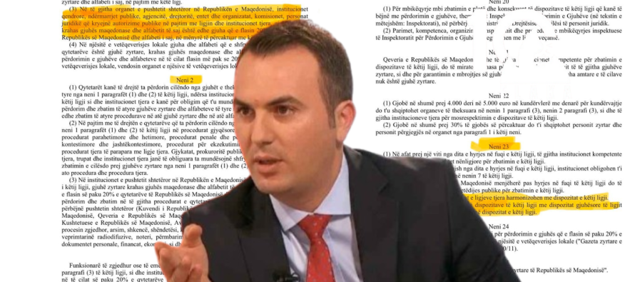 Ademi: Qeveria po shkel parimin bazë të drejtësisë – Ligji për gjuhët është lex specialis