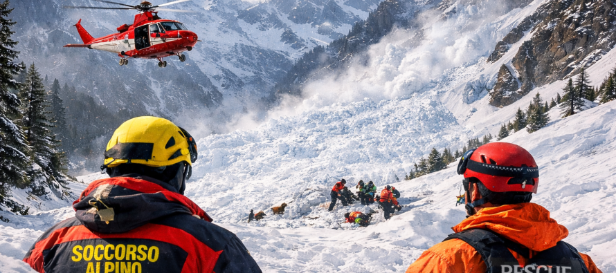 Dy të vdekur pas një orteku në Alpet italiane