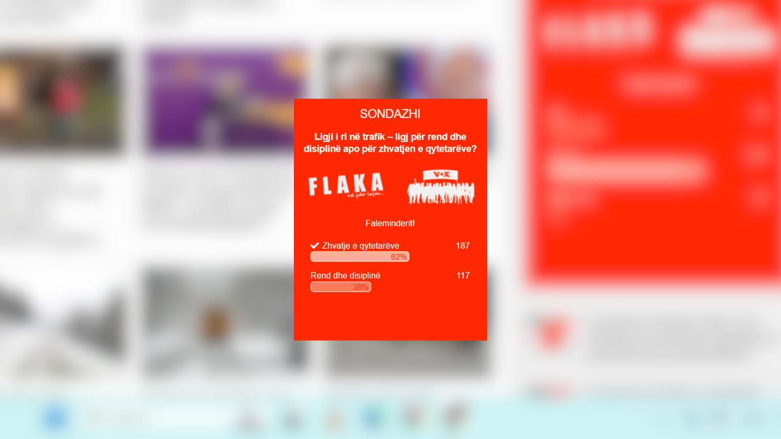 Ligji i ri në trafik: Rend apo zhvatje? Qytetarët përgjigjen në sondazhin e FLAKA-s