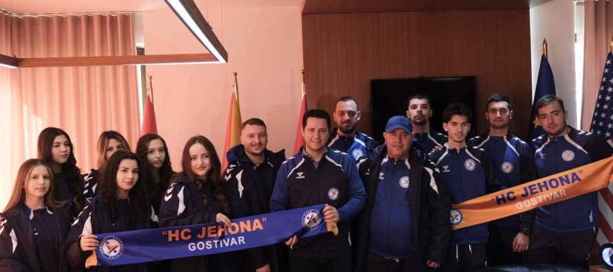 Limani pret hendbollistët e “Jehonës”: Krenari për Gostivarin