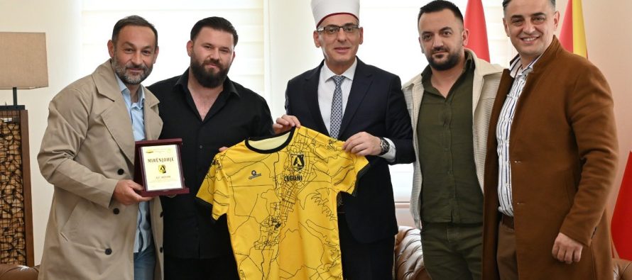 Muftiu i Gostivarit pret drejtuesit e KF “Arsimi”: Vlerësim për kontributin në sport