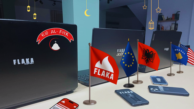 Flaka uron  Gëzuar Fitër Bajramin   Bajrami i faljes  dashurisë dhe shpresës së re