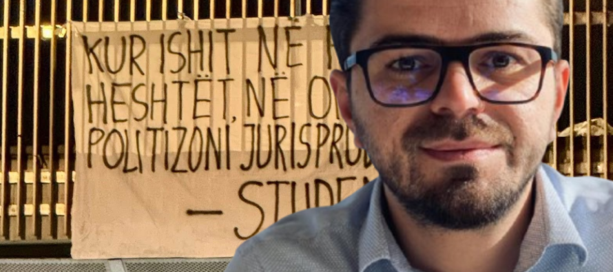 Selimi: “Po u vjedhin edhe zërin studentëve” – akuza të forta për pankartat në Shkup