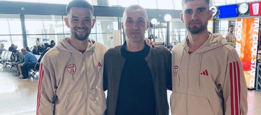 Berat Ismaili mbështet futbollistët gostivaras për ndeshjen ndaj Danimarkës