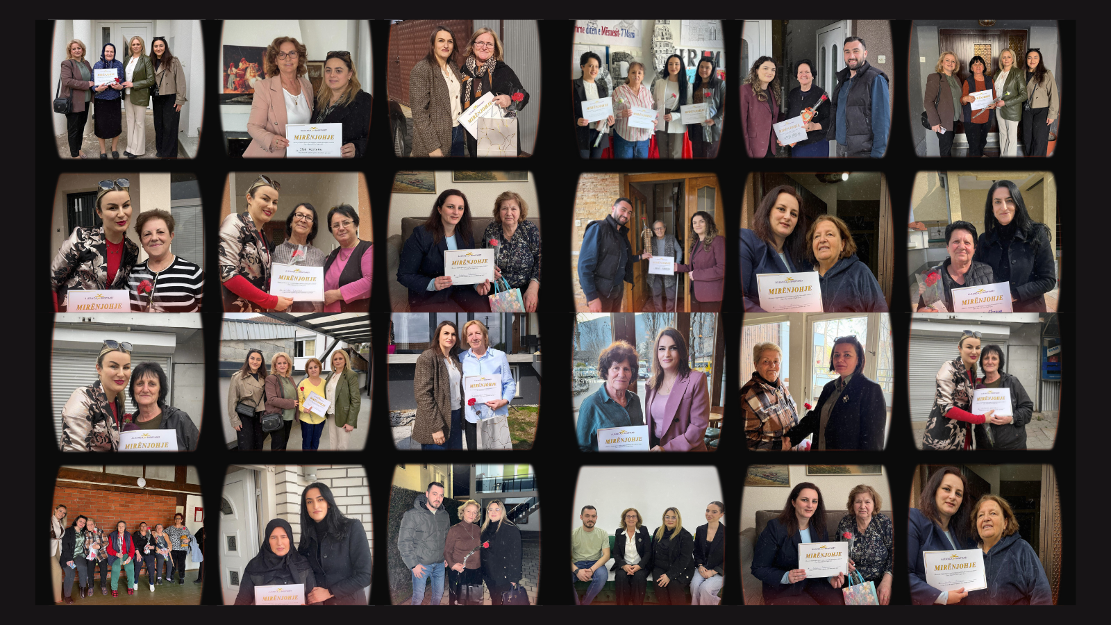 100 gra nga disa komuna nderohen nga Aleanca për Shqiptarët për kontribut profesional jetësor