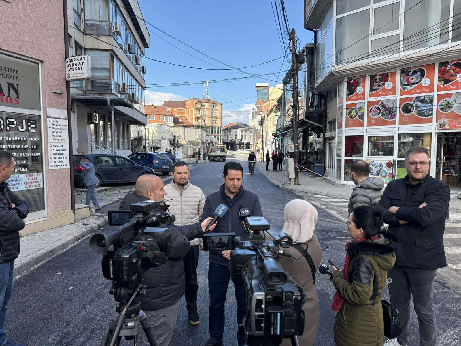 Gostivari me rrugë të re në qendër: Rikonstruksioni realizohet me sistemin Gjeogrid