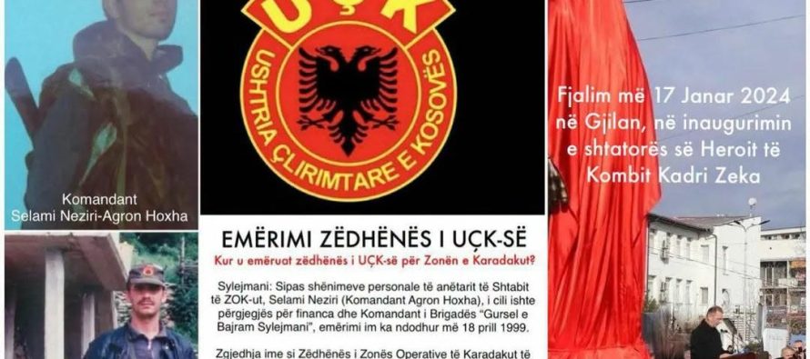 Faleminderit Komandant Selami Neziri – Agron Hoxha