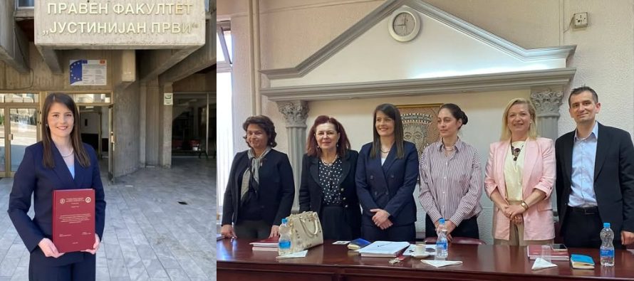 Sukses akademik: Ardiana Stafai fiton titullin “Doktor Shkence” në Shkup