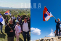 Dje erdhën nga Beogradi, sot dalin vetë: Flamujt serbë në Demir Kapi ndezin alarmin për identitetin”