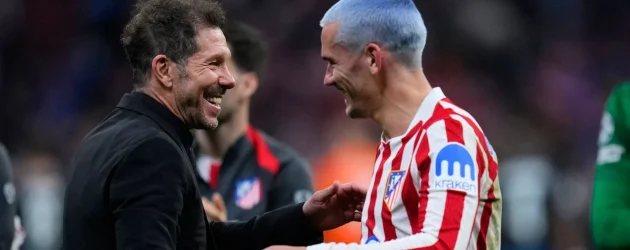 Griezmann me moment historik: asistimi i 100-të për Atlético Madrid në ndeshjen e fundit