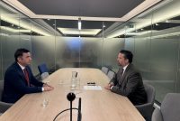 Bujar Osmani takon eurodeputetin Lukas Mandl në Bruksel: Koncepti multietnik po ndeshet me sfida serioze