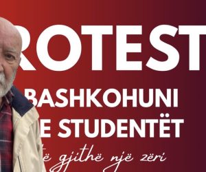 Çun Lajçi thirrje për protestën e 18 majit: Mos i lini studentët shqiptarë vetëm