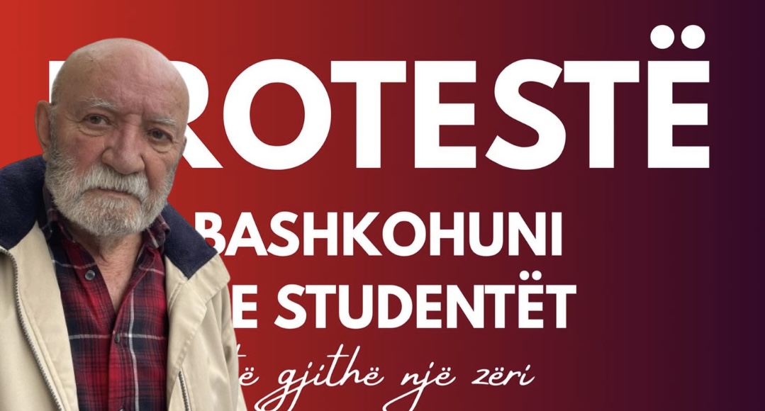 Çun Lajçi thirrje për protestën e 18 majit  Mos i lini studentët shqiptarë vetëm