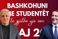 Mbështetje e fuqishme nga Shqipëria dhe Kosova për protestën e studentëve shqiptarë në Maqedoninë e Veriut