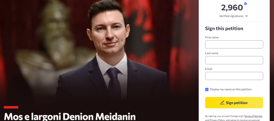 Peticioni masiv me 2,950 nënshkrime: kërkohet transparencë për të ardhmen e ambasadorit Meidani