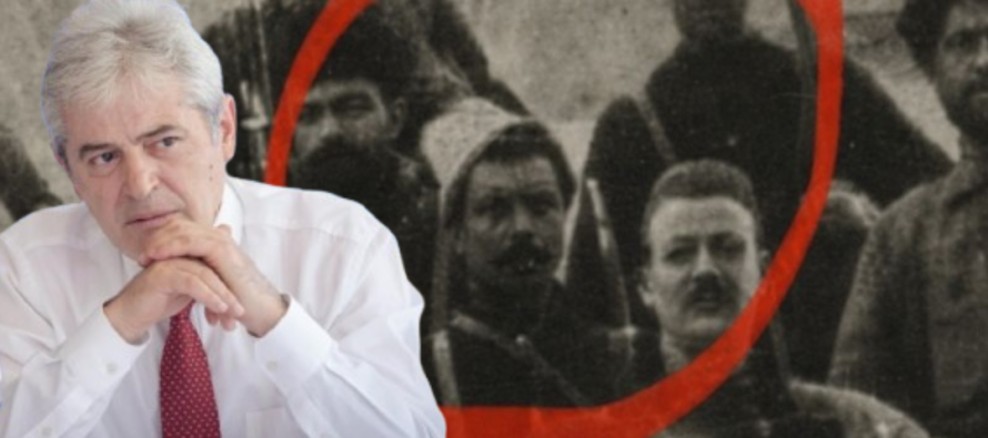Një interpretim ndryshe i Goce Dellçevit nga Ali Ahmeti: Me plis të bardhë arnaut dhe shall të zi