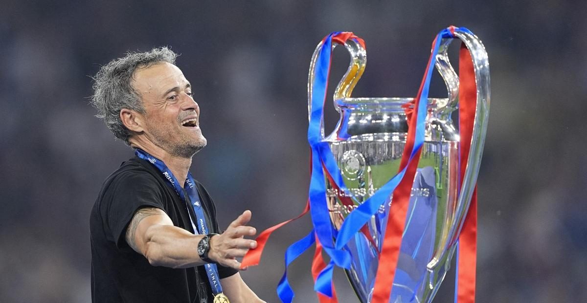 Luis Enrique  PSG synon Champions League për të dytin vit radhazi