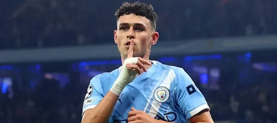 Phil Foden arrin 100 kontribute në gola me Manchester Cityn në Premier League