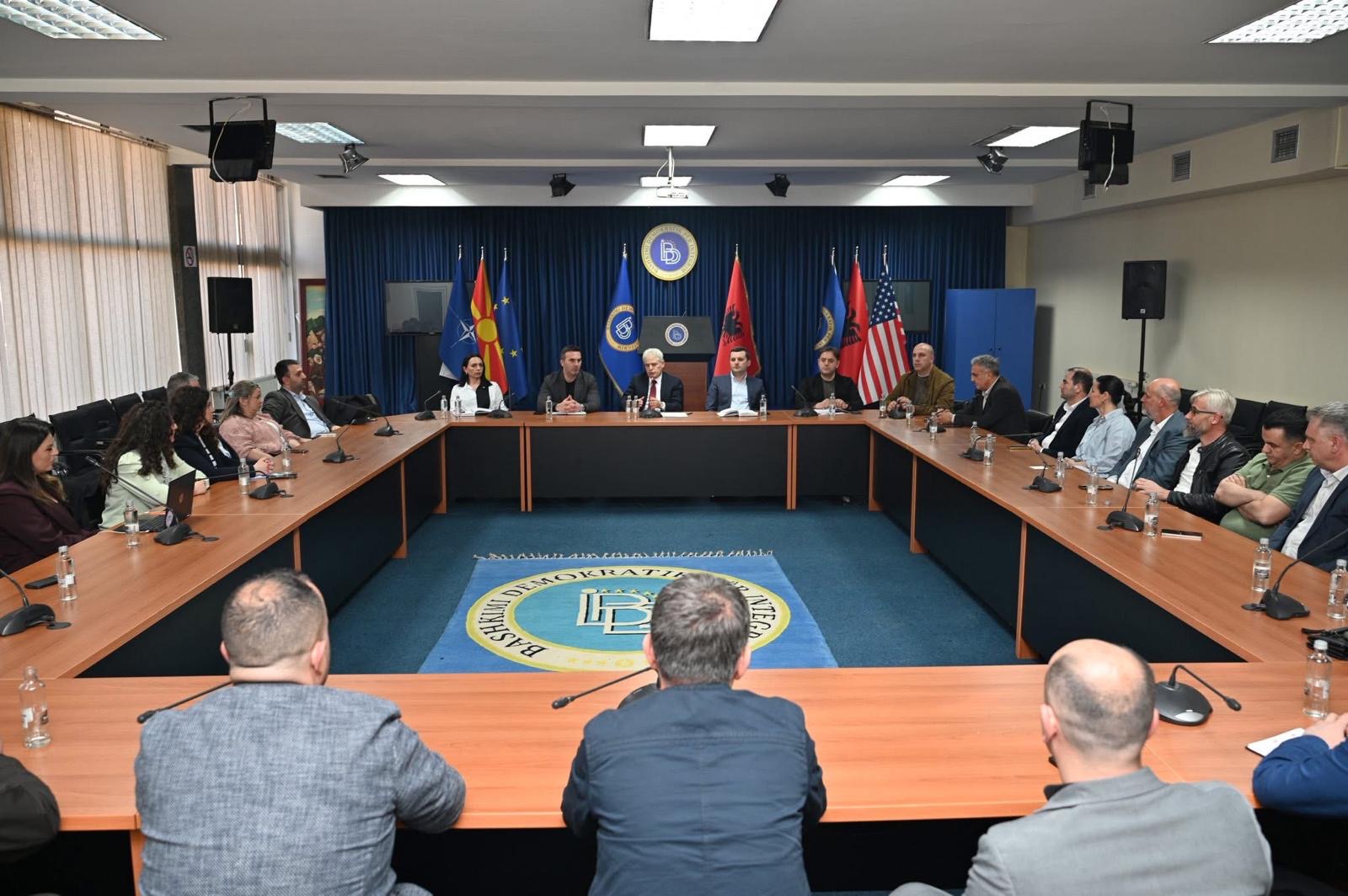 BDI mobilizon strukturat partiake  Ahmeti mbledh Kryesinë e Këshillit të Përgjithshëm