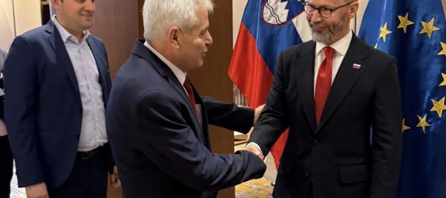 Ahmeti në pritjen e Ditës Kombëtare të Sllovenisë: theksohet bashkëpunimi dhe integrimi evropian