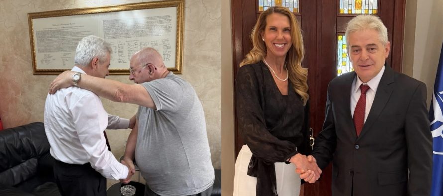 Takimet e Ali Ahmetit, nga diplomatja amerikane te bashkëveprimtarët e idealit