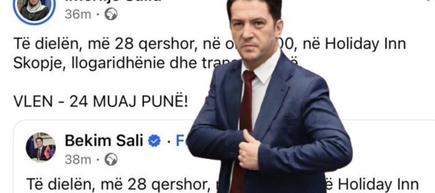 Zhurmë për “Skopje”, Bekim Sali e ndryshon njoftimin