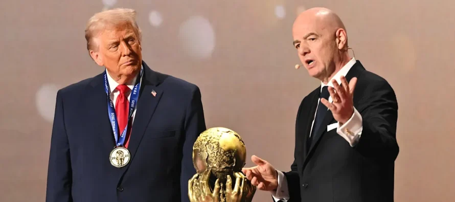 Raportohet se Infantino kërkon mbështetje nga administrata Trump për mandatin e tij në FIFA
