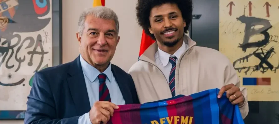 Adeyemi prezantohet te Barcelona: “Hansi Flick është arsyeja pse jam këtu”