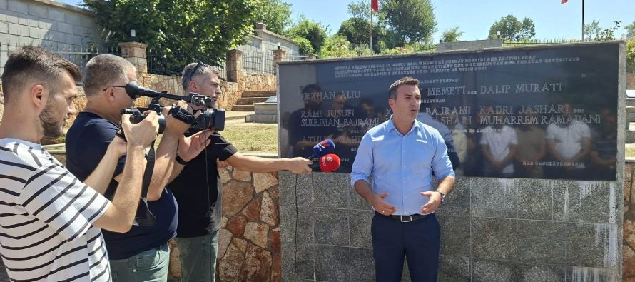 Arbër Ademi: Kujtimi për martirët e Lubotenit është obligim që tragjedi të tilla të mos përsëriten