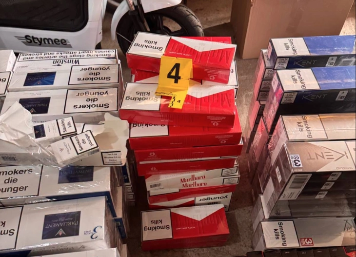Operacioni  Filter  trondit rrjetin e kontrabandës së cigareve  13 të arrestuar  kontrolle në mbi 20 lokacione