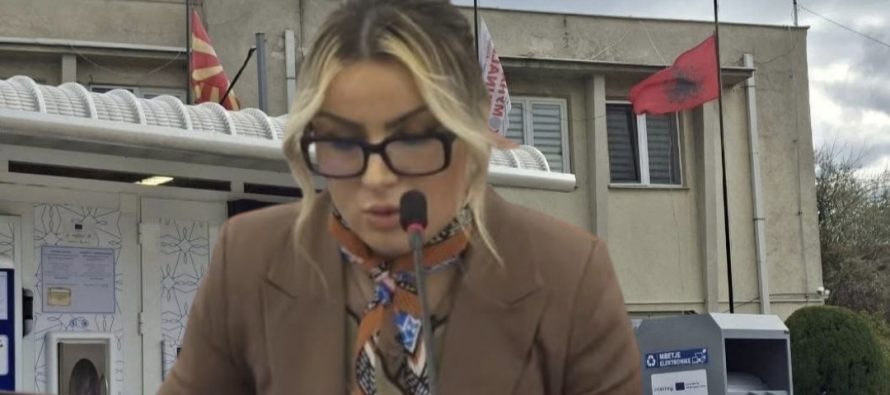 Syarta Saliju Osmani kërkon sqarim për flamurin shqiptar të vendosur me kokë poshtë në Kërçovë