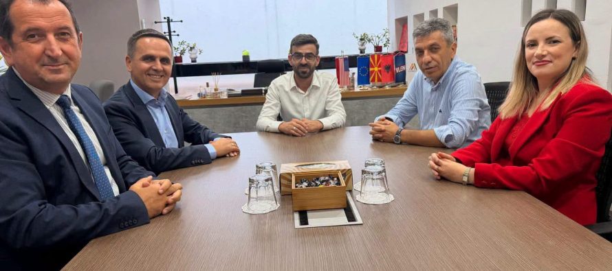 Tre muaj pas “shkrirjes”, flamujt partiakë ende në zyrat e VLEN-it