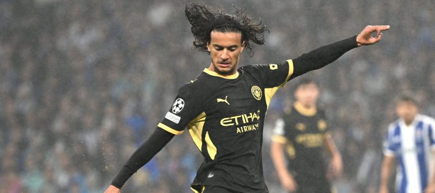 Bouaddi shkëlqen në debutimin në Champions me Manchester Cityn: 98% pasime të sakta
