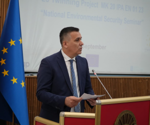 Hoxha: Siguria mjedisore kërkon institucione të fuqishme dhe bashkëpunim ndërkombëtar