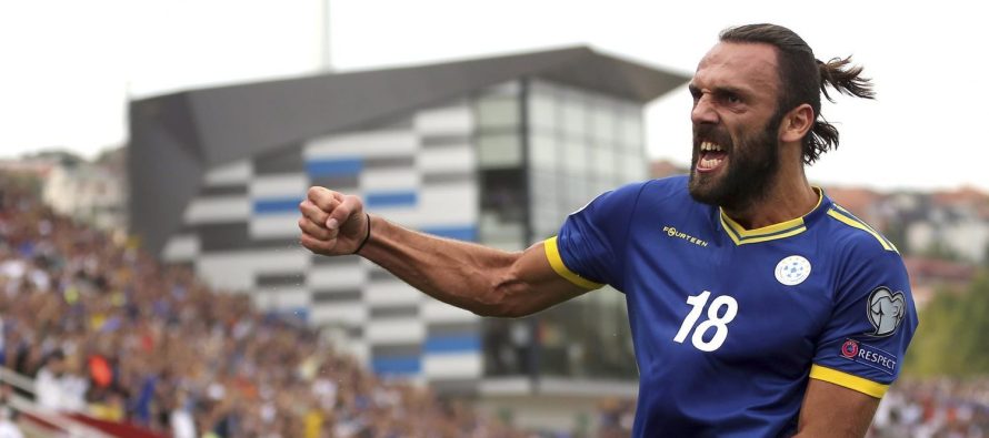 GOOOOOL! Muriqi shënon, Kosova kalon në epërsi ndaj Irlandës