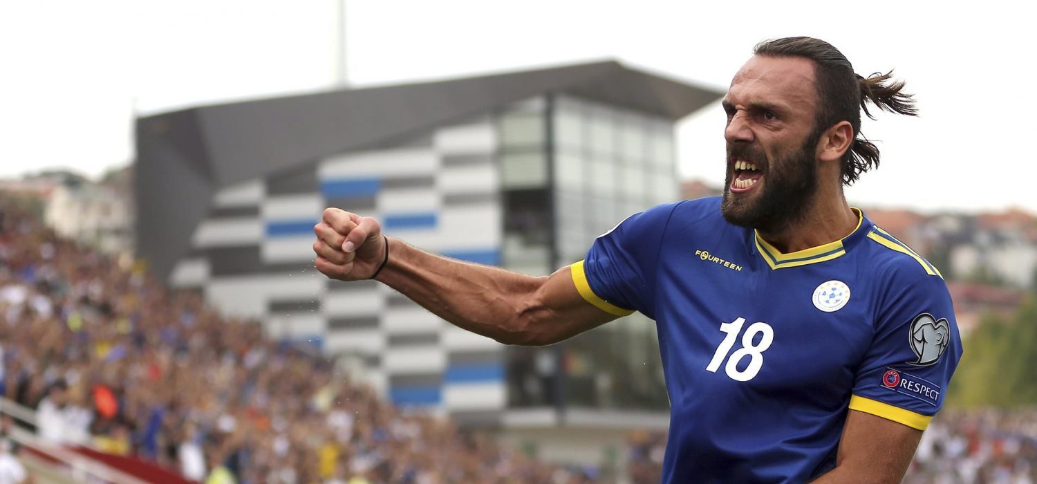 GOOOOOL  Muriqi shënon  Kosova kalon në epërsi ndaj Irlandës