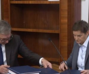 Ana Brnabiq merr detyrën e ushtrueses së detyrës së presidentes së Serbisë