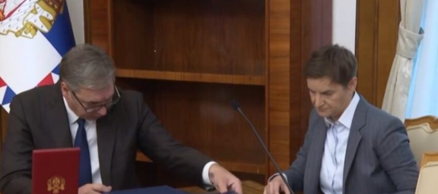 Ana Brnabiq merr detyrën e ushtrueses së detyrës së presidentes së Serbisë