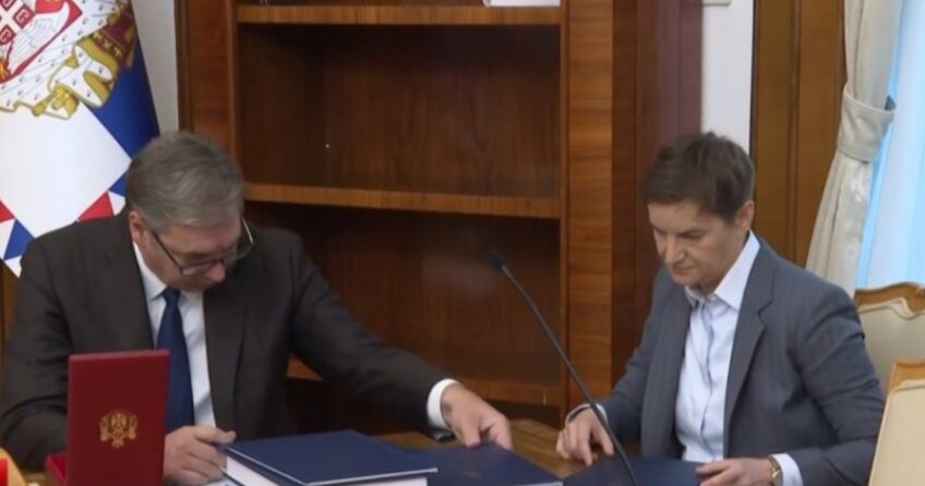 Ana Brnabiq merr detyrën e ushtrueses së detyrës së presidentes së Serbisë