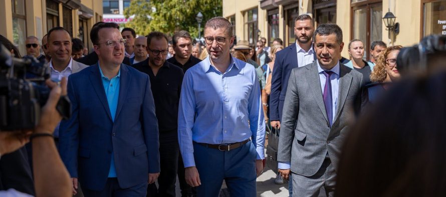 Mickoski nga Gjevgjelia: Qeveria ka ndarë rreth gjysmë miliard euro për mbi 1.200 projekte