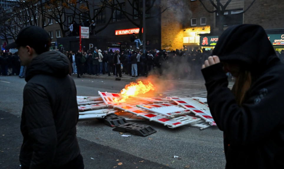  Jemi kundër sistemit  e urrejmë këtë shtet dhe policinë   kaos në protestën e Gjeneratës Z në Hamburg